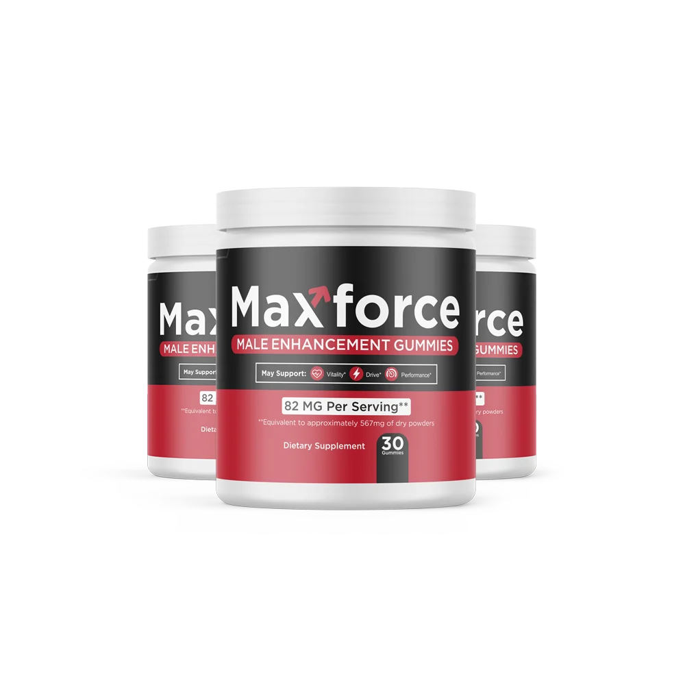 Max Force Male Enhancement Gummies — 30 Gummies, 82 MG per serving